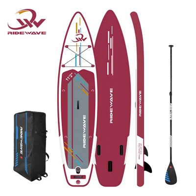 Placă gonflabilă cu vâsle de yoga